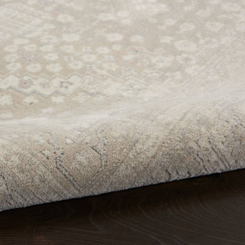 Malta Bordered Center Medallion Area Rug
