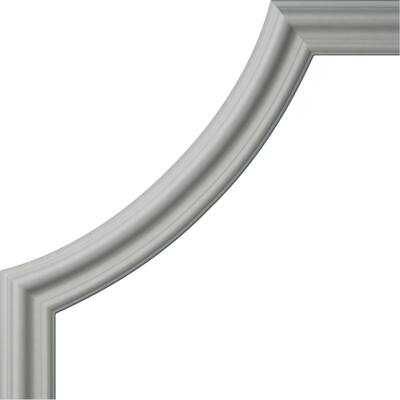 12"W x 12"H x 3/4"P Seville Panel Moulding Corner (matches moulding PML01X00SE)