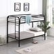 preview thumbnail 30 of 80, Morgan Contemporary Metal Frame Bunk Bed