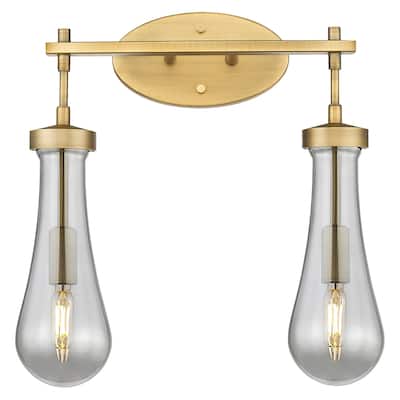 Innovations Lighting 451-2W-G451-4SM Owego 2 Light 16" Wide Vanity