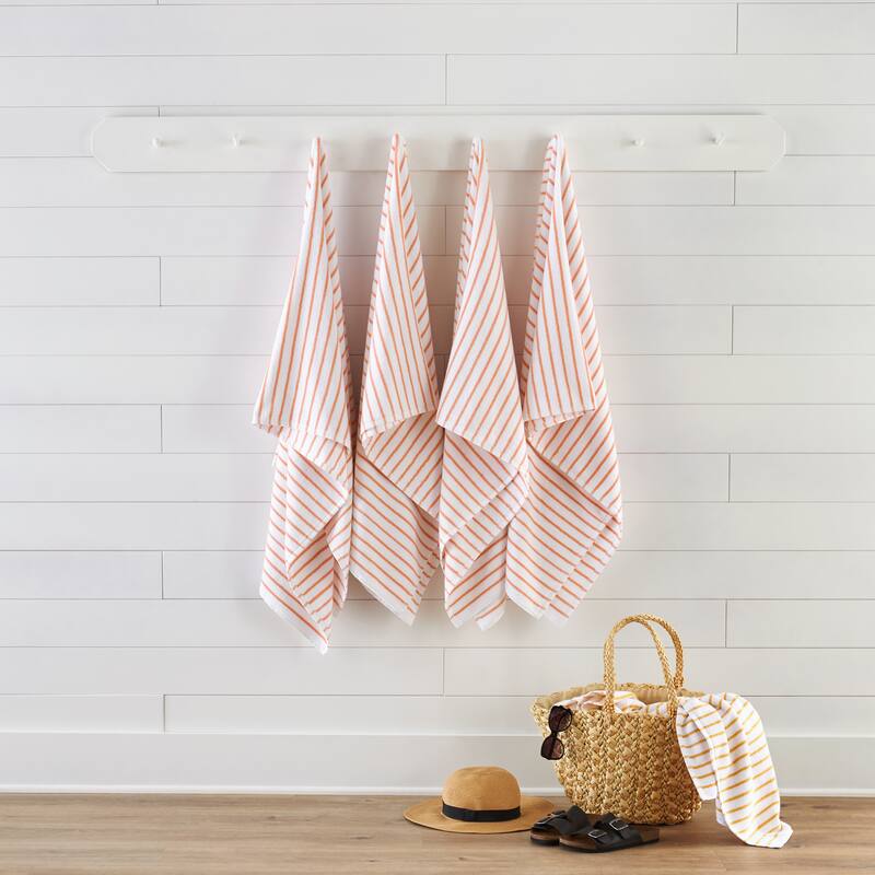 Becky Cameron Ultra Soft Plush Cotton Cabana Towels