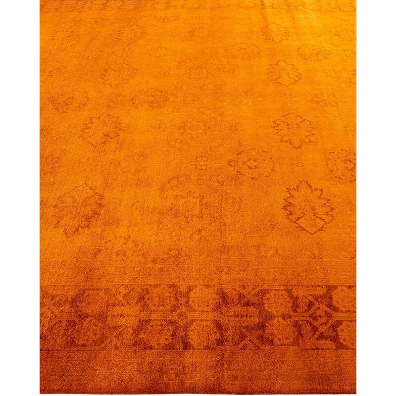 Vibrance, One-of-a-Kind Hand-Knotted Area Rug - Gold, 8' 3" x 10' 4" - 8' 3" x 10' 4"
