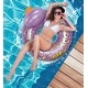 preview thumbnail 7 of 5, POZA Inflatable Duck Pool Float Tube for Kids and Adults - Purple Gold - 36 inches