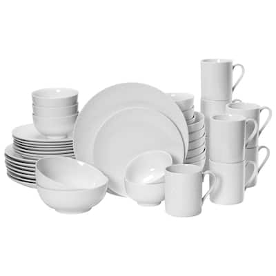 Mikasa Cheers White 40PC DW Set, Service for 8