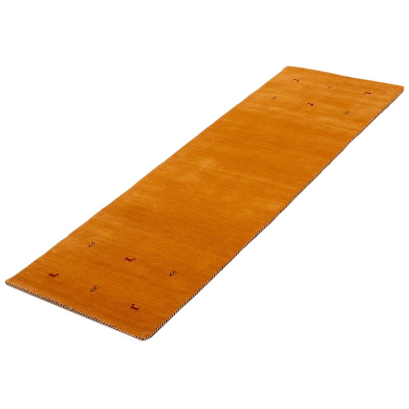 Kashkuli Gabbeh Gold Rug 2'6" x 8'0" - 2'6 x 8'0