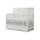 preview thumbnail 1 of 6, Foundry 56" Wide Traditional Wood Convertible Crib, White Dove