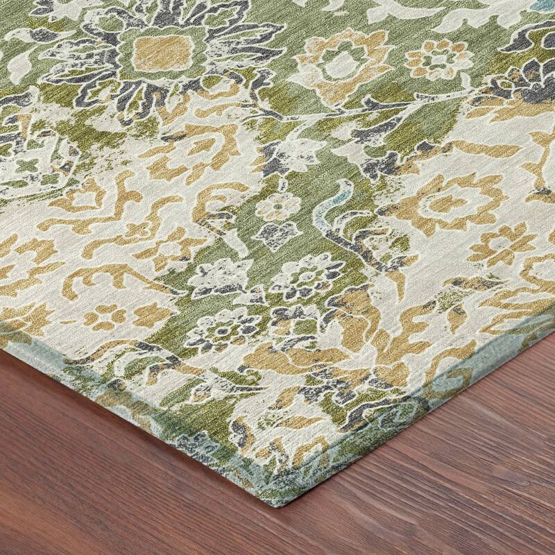 Machine Washable Indoor/ Outdoor Global Avon Chantille Rug