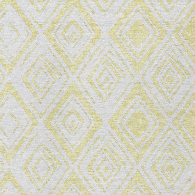 HomeRoots Geometric Transitional Rectangle Outdoor Rug