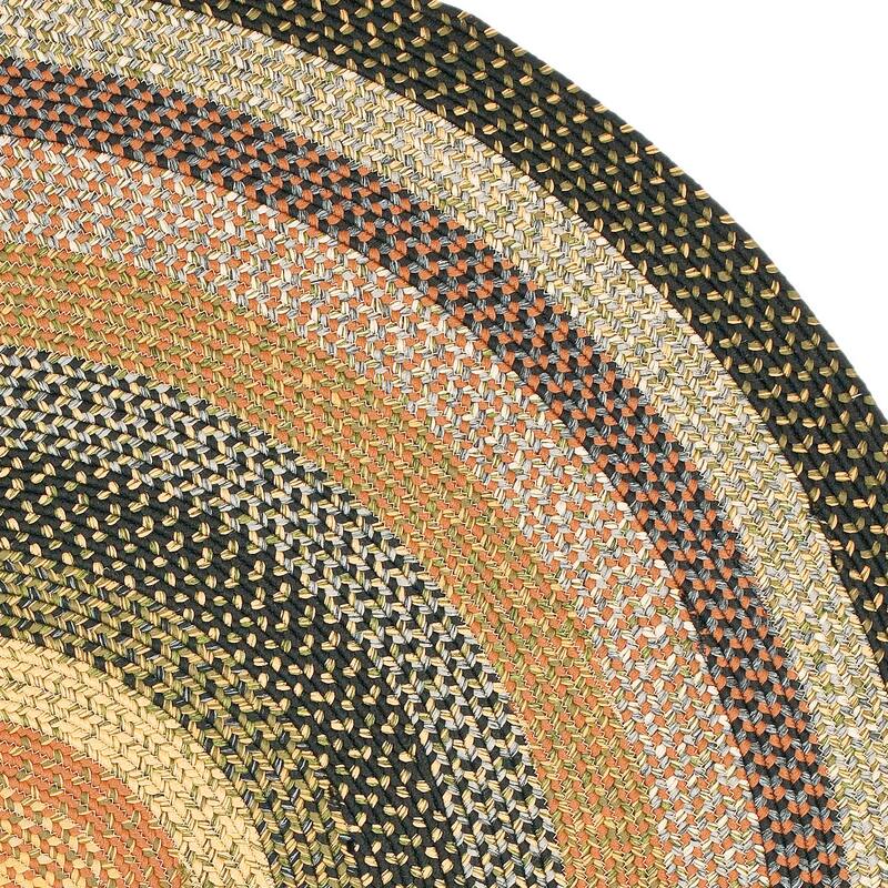 SAFAVIEH Handmade Braided Jo Americana Country Casual Rug