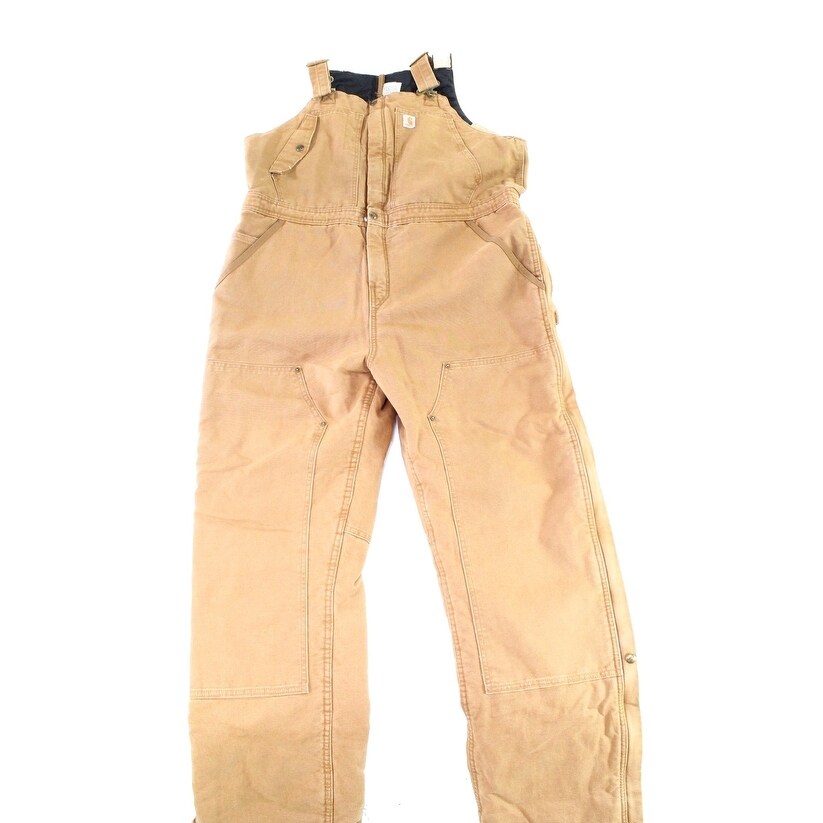 tan work jumpsuit