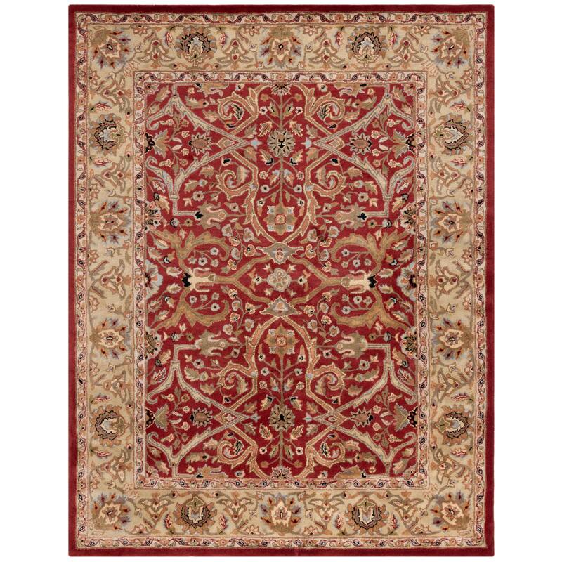 SAFAVIEH Handmade Heritage Abc Traditional Oriental Wool Rug