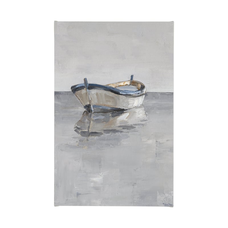 Boat on the Horizon II (45 x 70) Canvas Art Print - Large