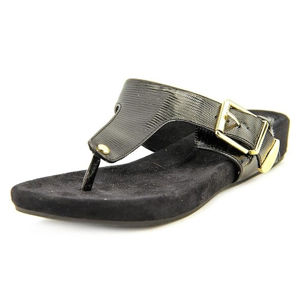 Giani Bernini Womens RYANNE Leather Open Toe Casual Slide Sandals