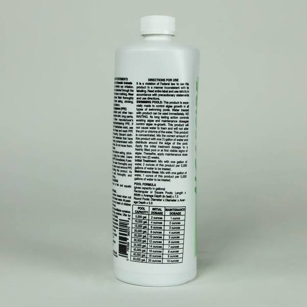 1 Qt. Omega Copper Algaecide NonFoaming Formula for Swimming pools