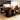 Furniture of America Kis Traditional 3-piece Kitchen Island Set