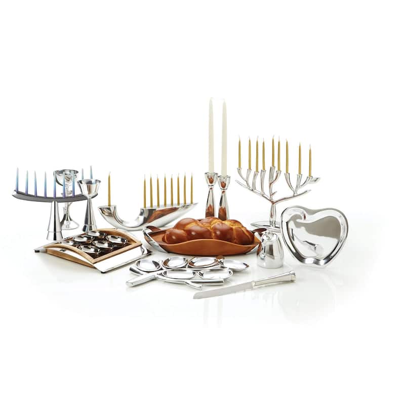 Nambe Menorah Silver
