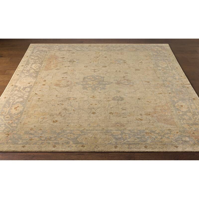 Hand Knotted Wigan Wool Area Rug - 12' x 15'