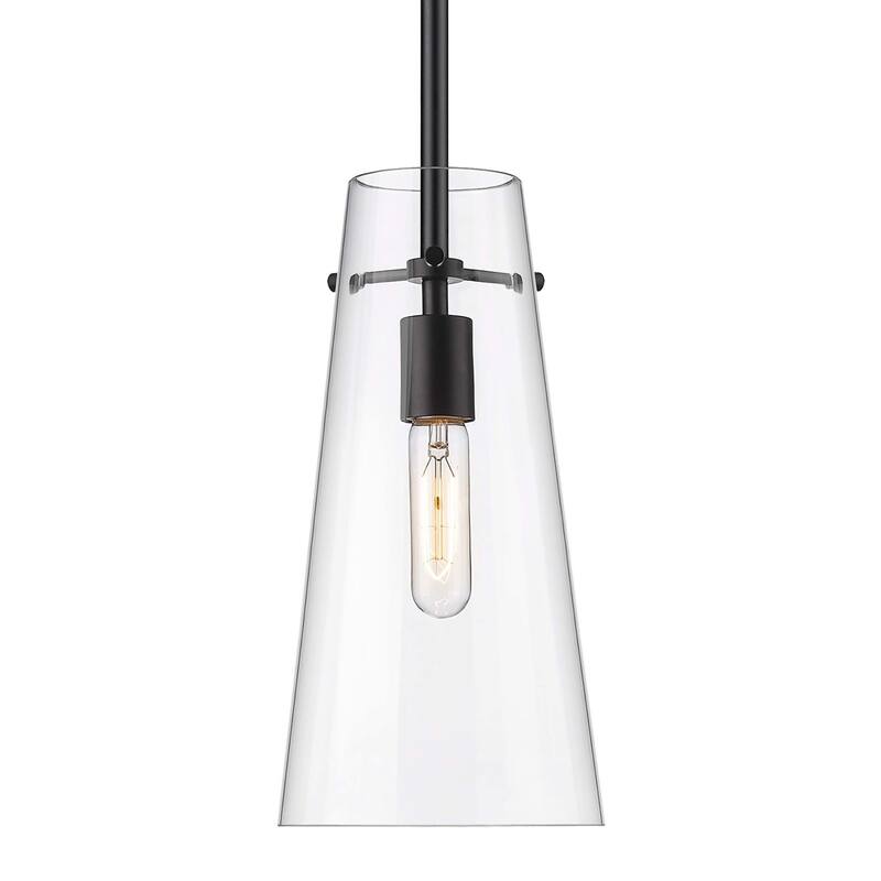 Z-Lite 7508P-ROD Kira 7" Wide Mini Pendant - Matte Black