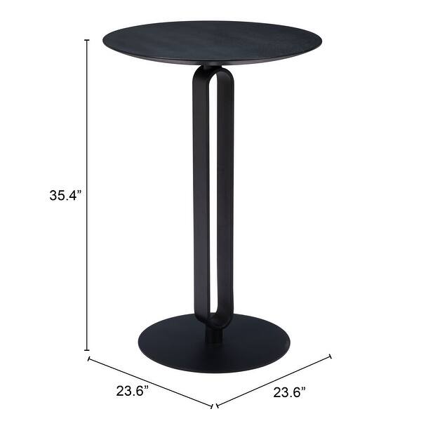 Derry Counter Table Black - Bed Bath & Beyond - 40010202