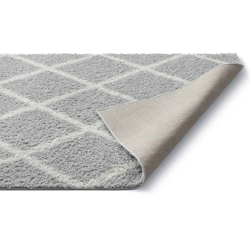 Well Woven Madison Shag Cole Modern Tribal Shag Area Rug