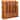 Mission Double Door Bookcase With Side Shelves