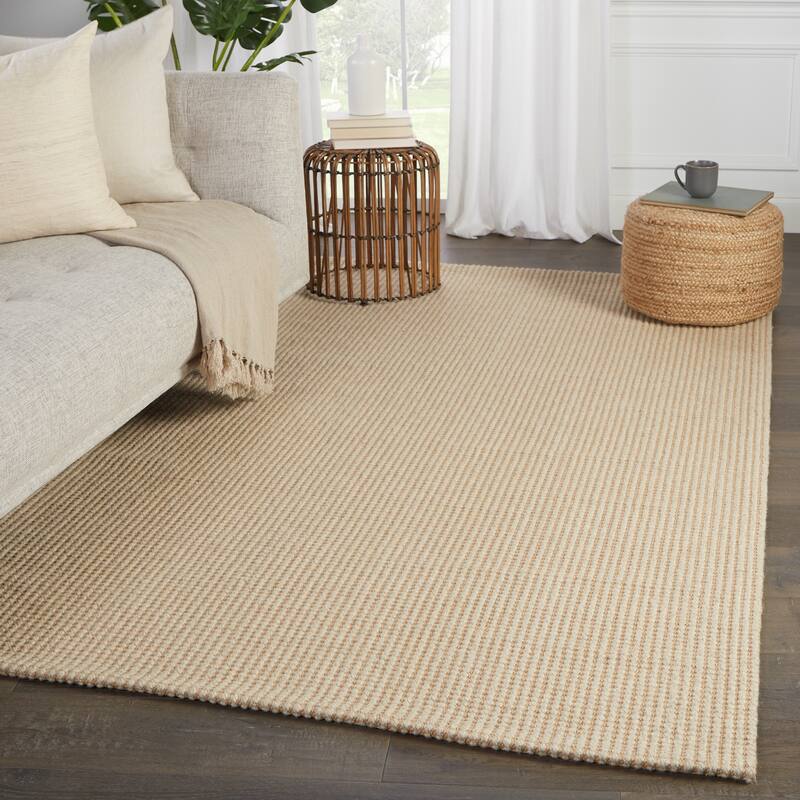 Arietta Natural Trellis Area Rug