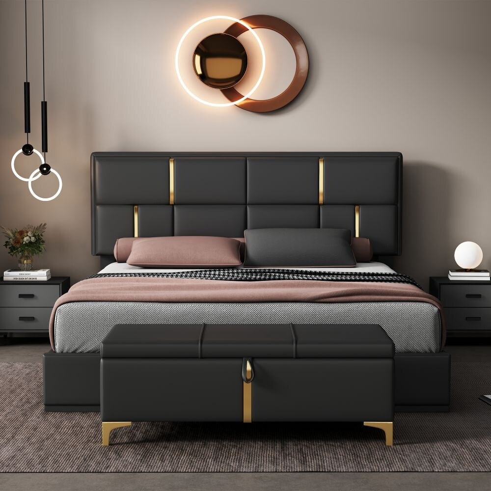 Queen size discount platform bedroom sets