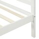 preview thumbnail 8 of 11, Twin Size Wooden Bed Frame with Headboard, Sturdy Platform Base with Slats, No Box Spring Needed