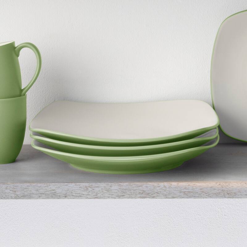 Noritake Colorwave Set Of 4 Square Dinner Plates, 10-3/4"