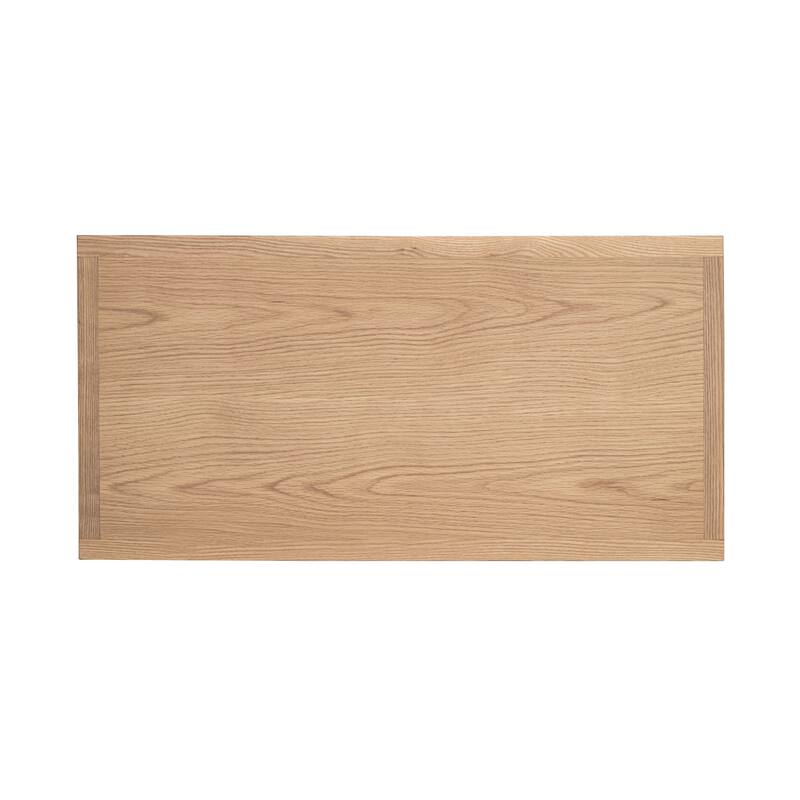 35.4" Wide Small Sideboard, Brown