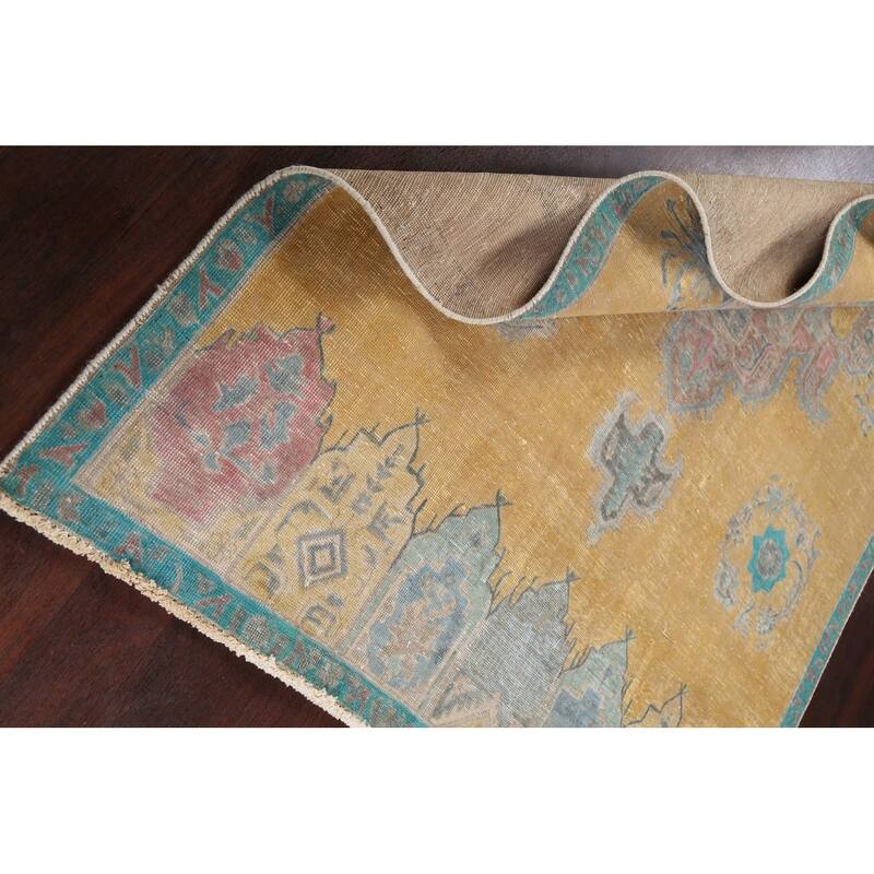 Traditional Geometric Tabriz Persian Area Rug Handmade Wool Carpet - 5'9" x 8'10"