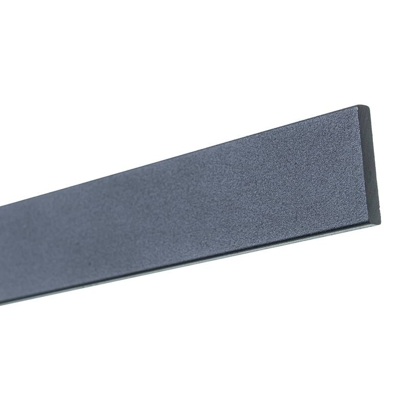 Modern Matte Black LED Wall Sconce with Linear Triac Dimmable Light