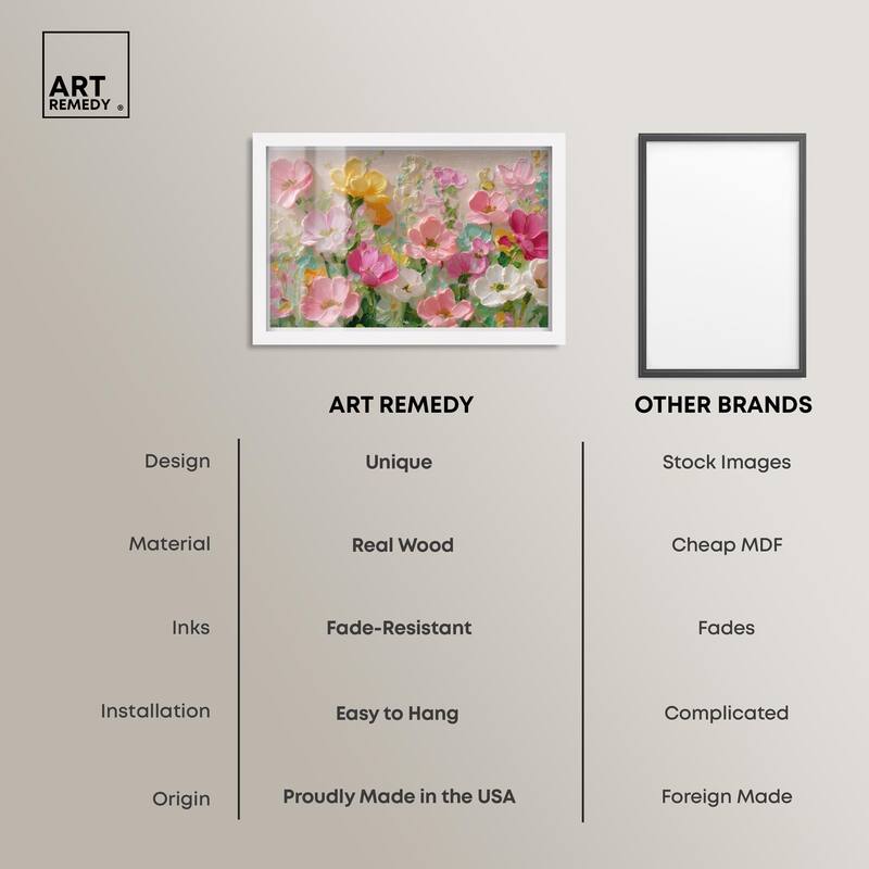 Expressed in Petals I Shadowbox by Art Remedy