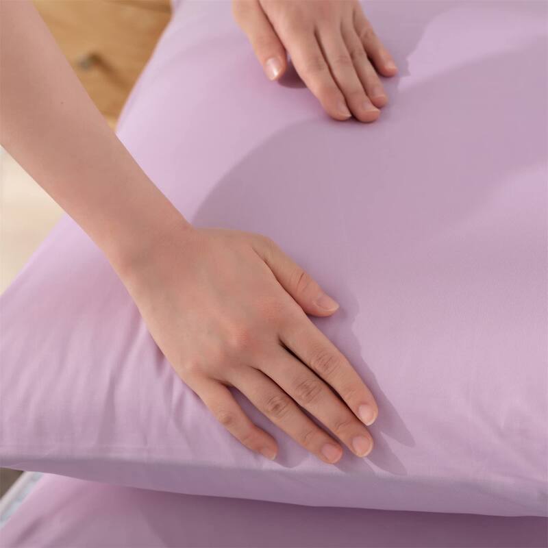 KASENTEX Soft Silky Zipper Cooling Pillow Case - Set of 2 Breathable Pillowcases for Hair and Skin