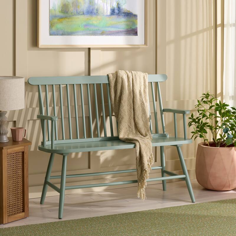 SAFAVIEH HOME Eton Bench - 46"W x 20"D x 36"H