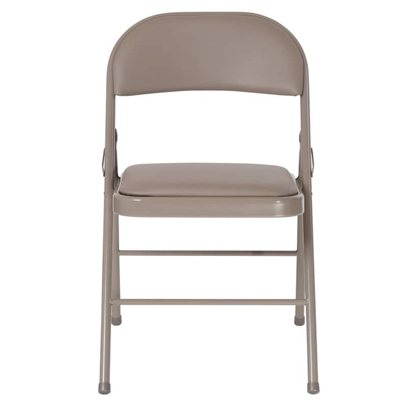 4 Pack Double Braced Vinyl Folding Chair