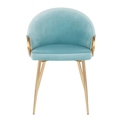 Silver Orchid Battista Upholstered Chair - Set of 2