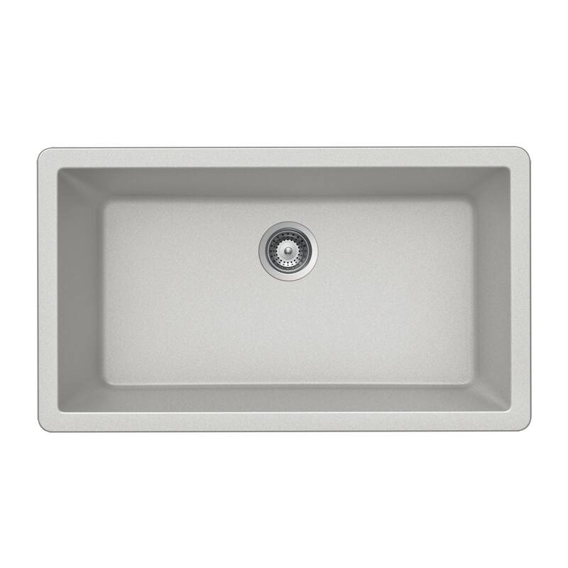 Houzer Quartztone 33" Single Basin Undermount Kitchen Sink