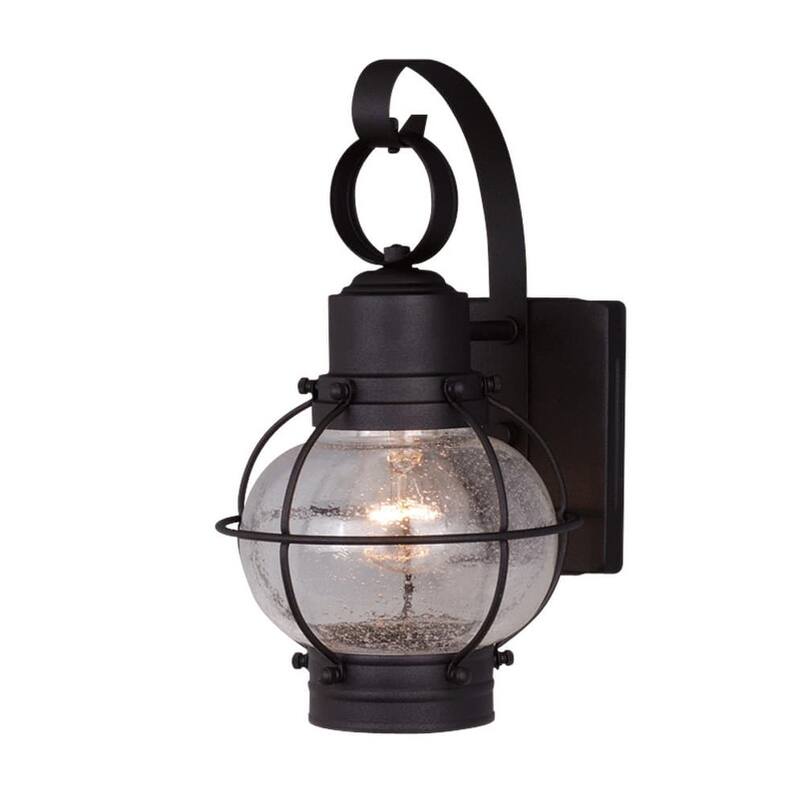 Roseto Thiago 12" Tall Outdoor Wall Sconce - Textured Black