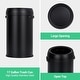 preview thumbnail 14 of 28, 17 Gallon/65 Liter Stainless Steel Trash Can, Round Trash Can