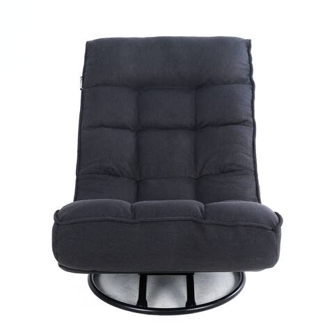 360 degree swivel lazy chair,42 position backrest adjustable folding chair,comfortable padded backrest,lazy sofa chair