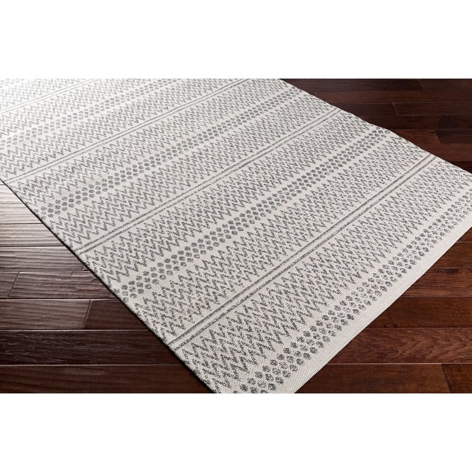 Livabliss Peggie Moroccan Chevron Cotton Area Rug