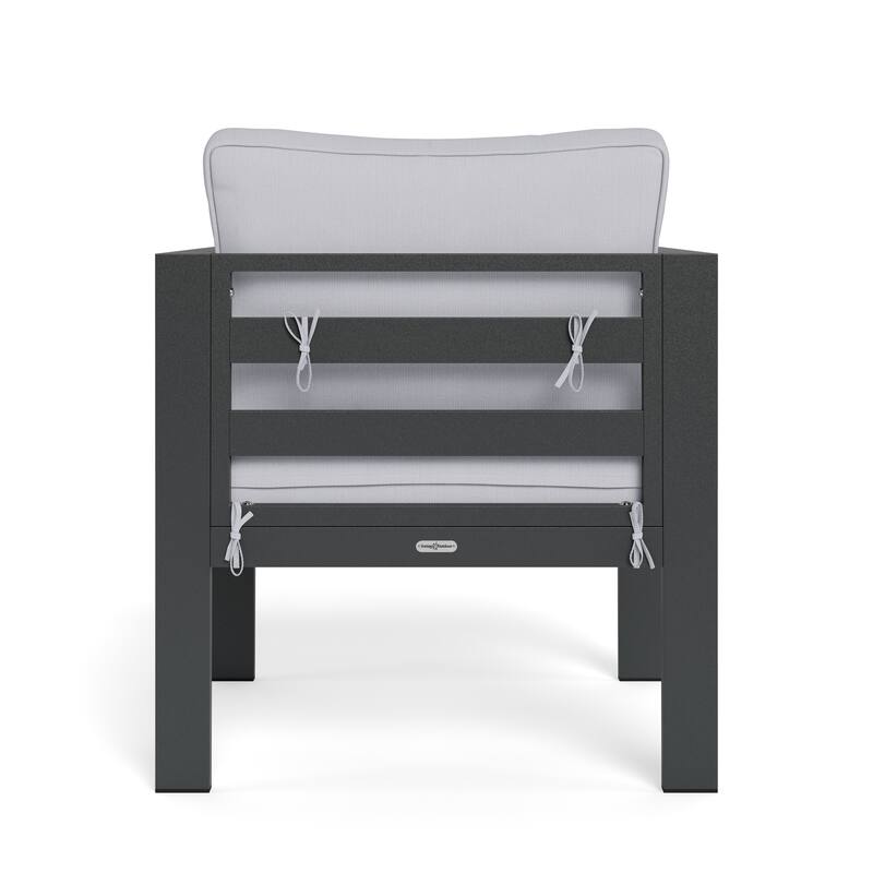 Lakeview Aluminum Outdoor Club Chair with Cushions