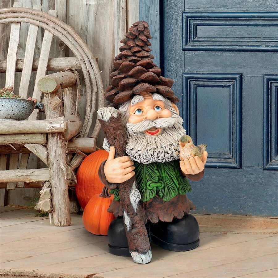 Woodland Pinecone Standing Toilet Paper Holder