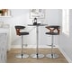 preview thumbnail 32 of 141, Carson Carrington Viby Adjustable Bar Stool with Rounded T Footrest (Set of 2)
