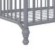 preview thumbnail 24 of 44, Little Seeds Ivy 3-in-1 Convertible Metal Crib