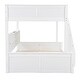 preview thumbnail 11 of 24, Full XL over Queen Bunk Bed with Storage Cabinets and USB Ports