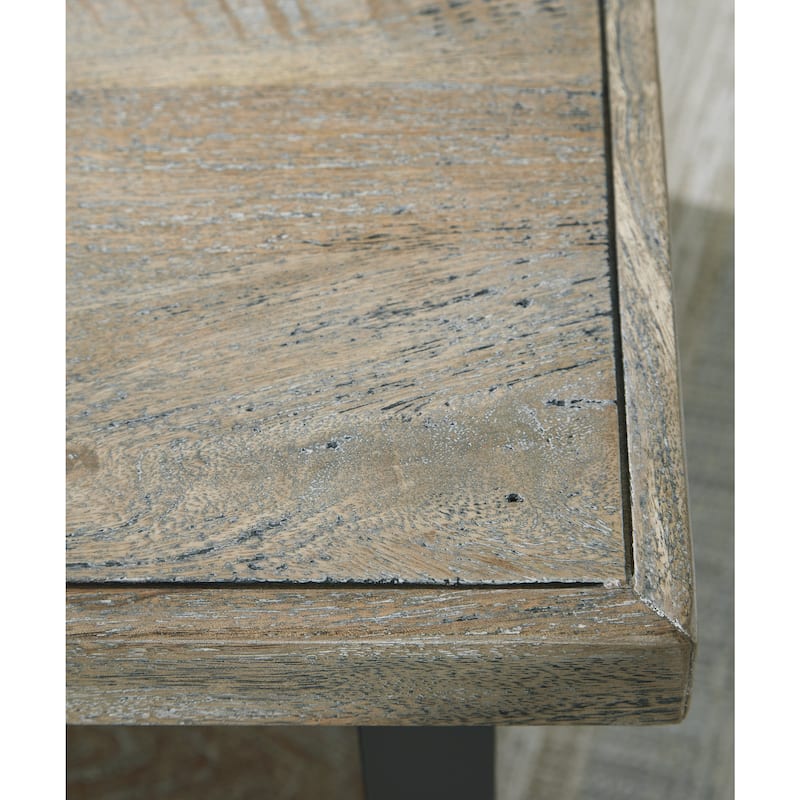 Signature Design by Ashley Bristenfort Brown/Black Coffee Table - 46"W x 26"D x 18"H