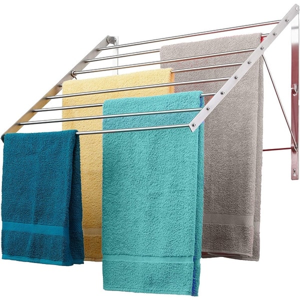 Elama 22-in H Steel Silver Hanging Shower Caddy