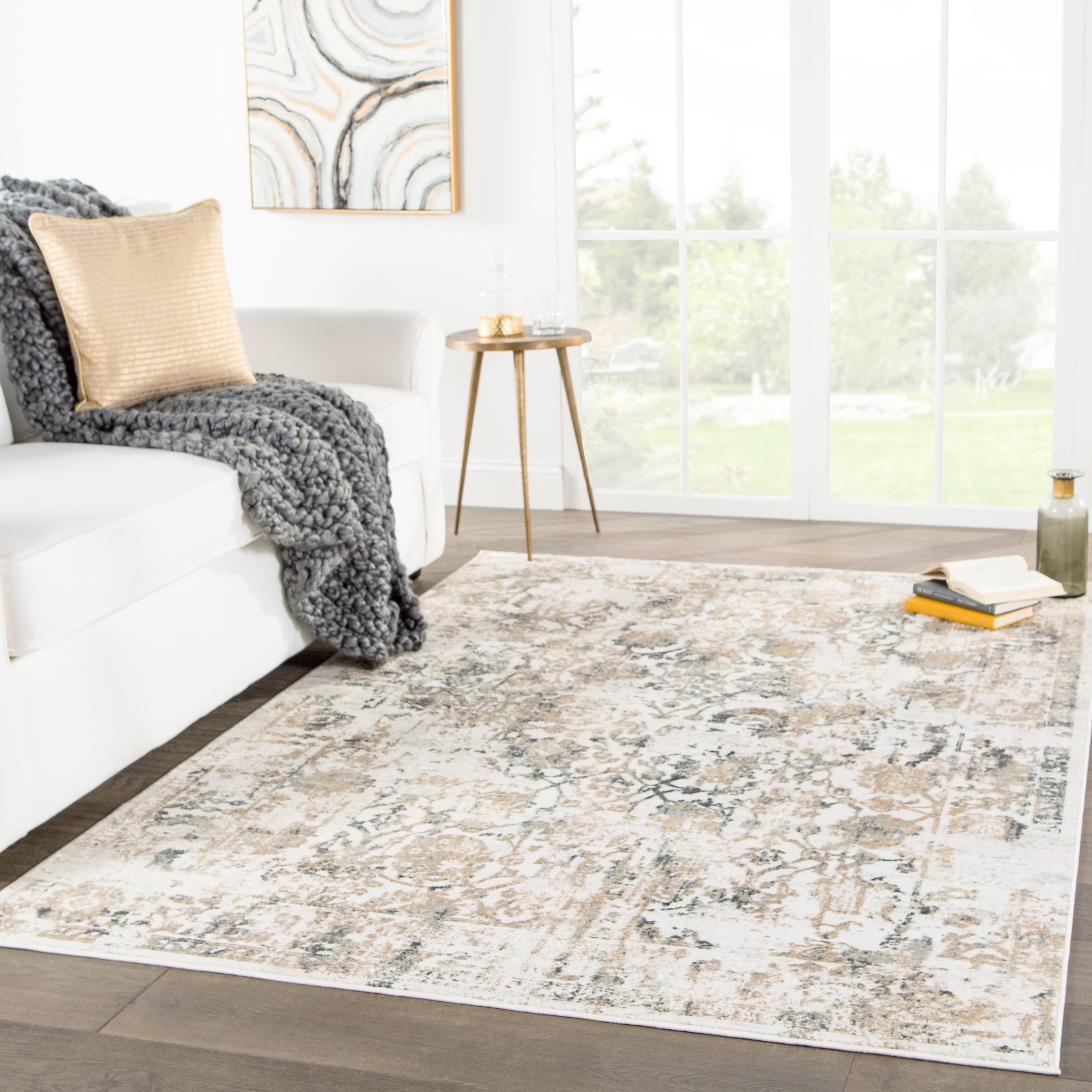 Margolette Floral Area Rug